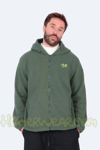 Oversized Fit Teddy Unisex Hoodie