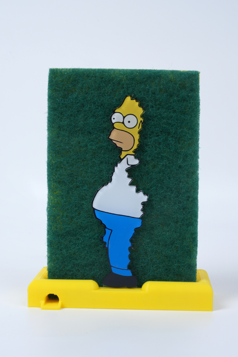 Homer Sponge Holder